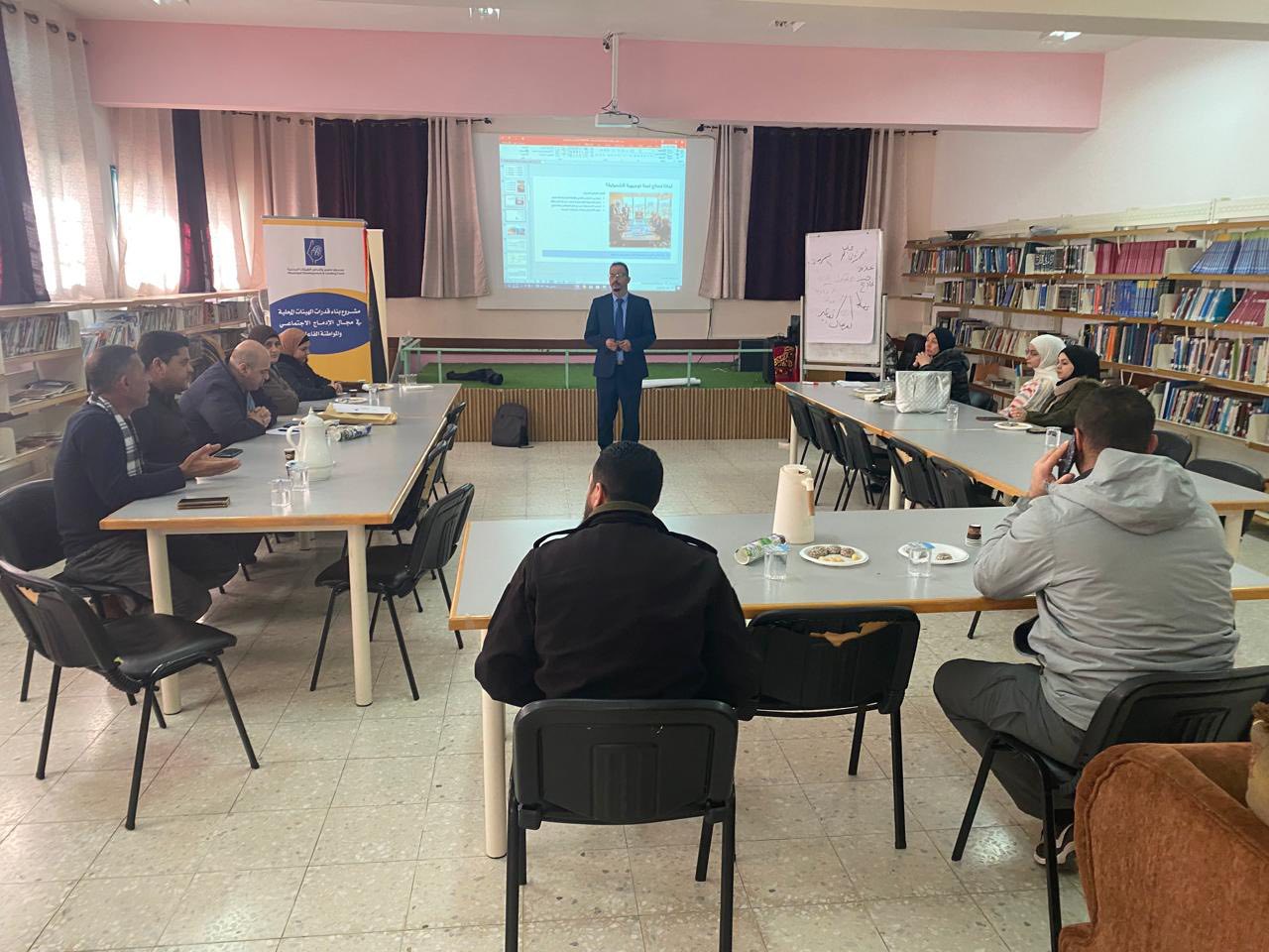 تدريب بلدية صوريف على الحوكمة المحلية وخطط الطوارئ ضمن مشروع تطوير القدرات المحلية