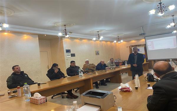 مشاركة بلدية صوريف في تدريب بروتوكول الحوكمة المحلية الشاملة بالشراكة مع بلدية بيت أمر